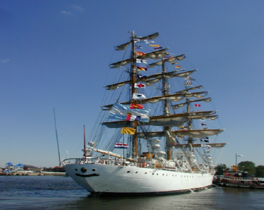 Tall ship in Philadelphia